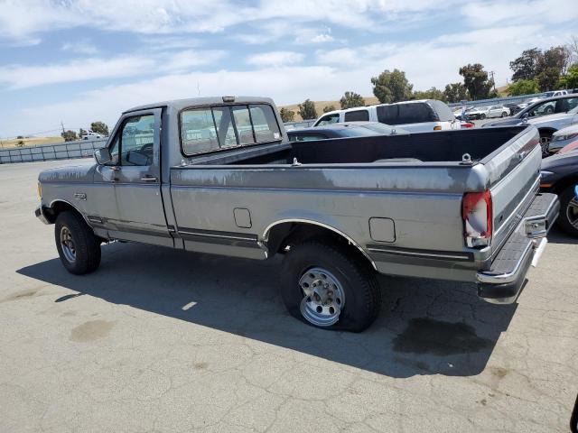 1FTEF26N4LLA24260 - 1990 FORD F250 GRAY photo 2