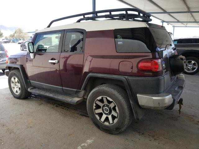 JTEBU11F370063928 - 2007 TOYOTA FJ CRUISER MAROON photo 2