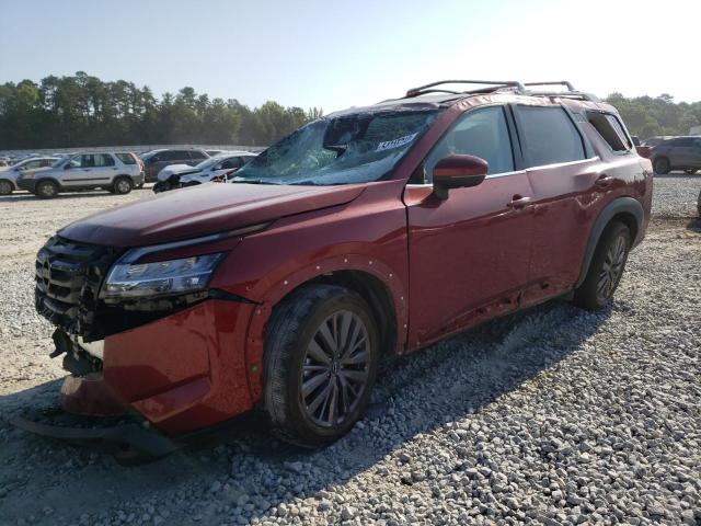 5N1DR3CB4PC226651 - 2023 NISSAN PATHFINDER SL BURGUNDY photo 1