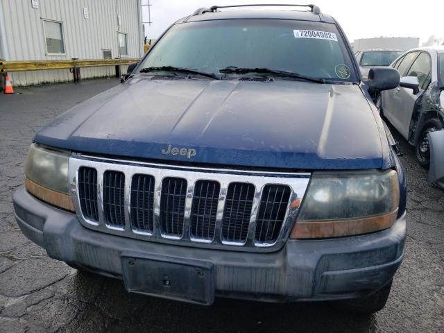 1J4GX48S71C701829 - 2001 JEEP CHEROKEE LAREDO BLUE photo 5