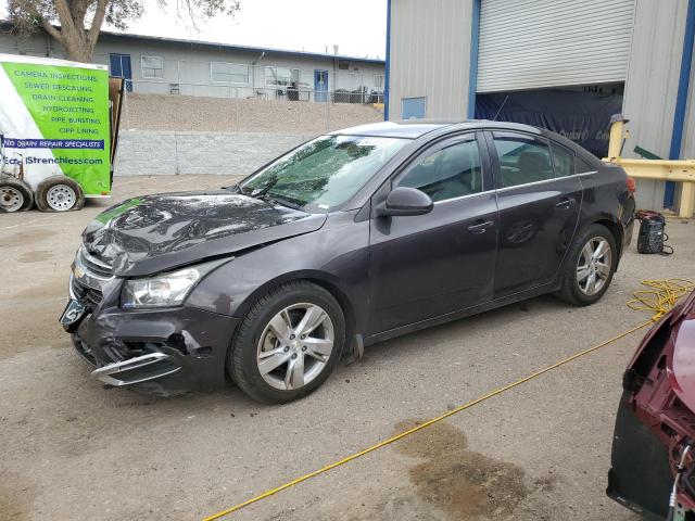 1G1P75SZ5F7234159 - 2015 CHEVROLET CRUZE GRAY photo 1