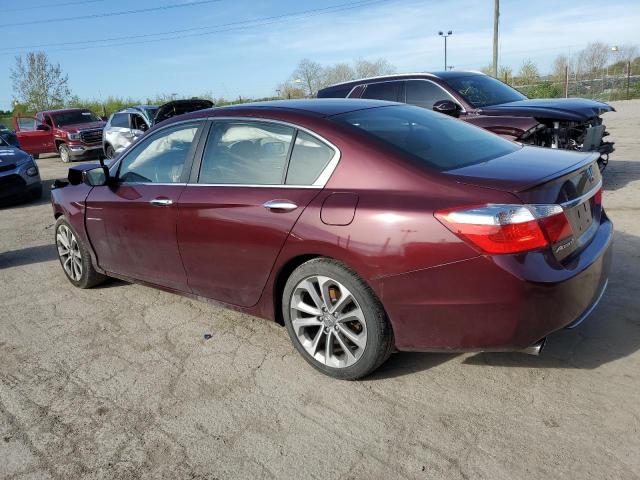 1HGCR2F59DA089196 - 2013 HONDA ACCORD SPORT ბურგუნდია ფოტო 2