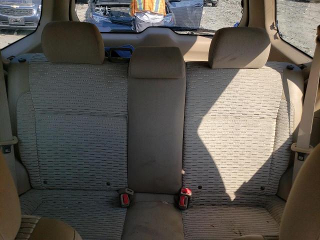 JF1SG65684H764597 - 2004 SUBARU FORESTER 2.5XS Красный фото 10