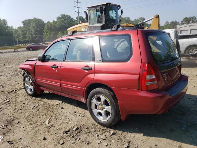 JF1SG65684H764597 - 2004 SUBARU FORESTER 2.5XS Красный фото 2