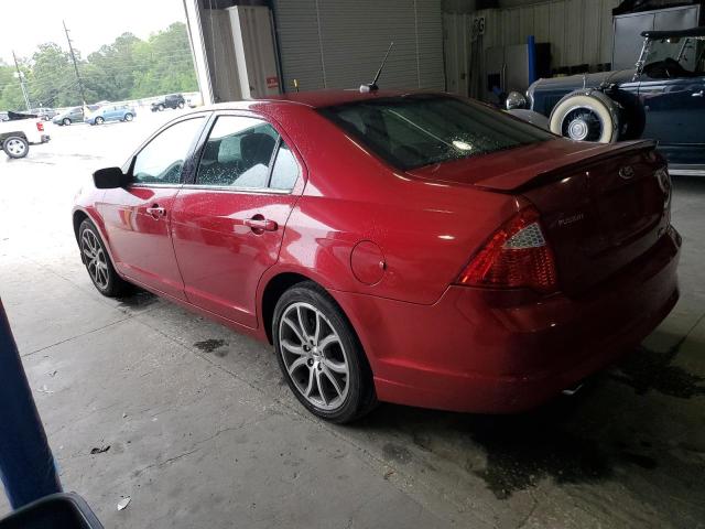 3FAHP0HG5AR399012 - 2010 FORD FUSION SE RED photo 2
