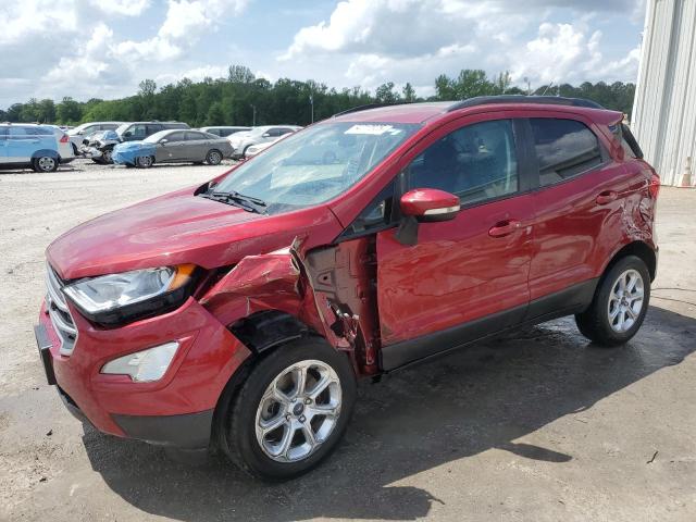MAJ3S2GE4MC405647 - 2021 FORD ECOSPORT SE 勃艮第红 照片 1