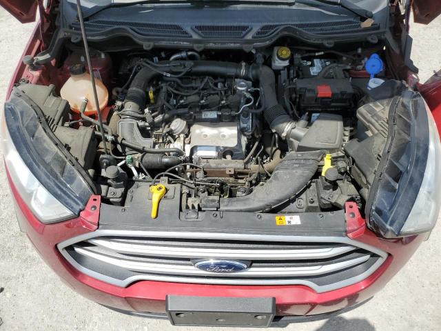 MAJ3S2GE4MC405647 - 2021 FORD ECOSPORT SE 勃艮第红 照片 12