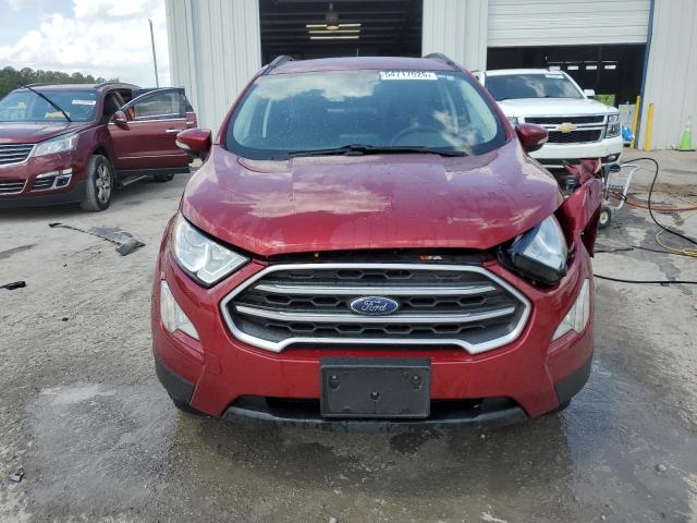 MAJ3S2GE4MC405647 - 2021 FORD ECOSPORT SE 勃艮第红 照片 5