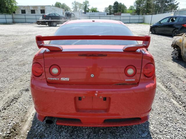 1G1AP15P877378833 - 2007 CHEVROLET COBALT SS SUPERCHARGED RED photo 6