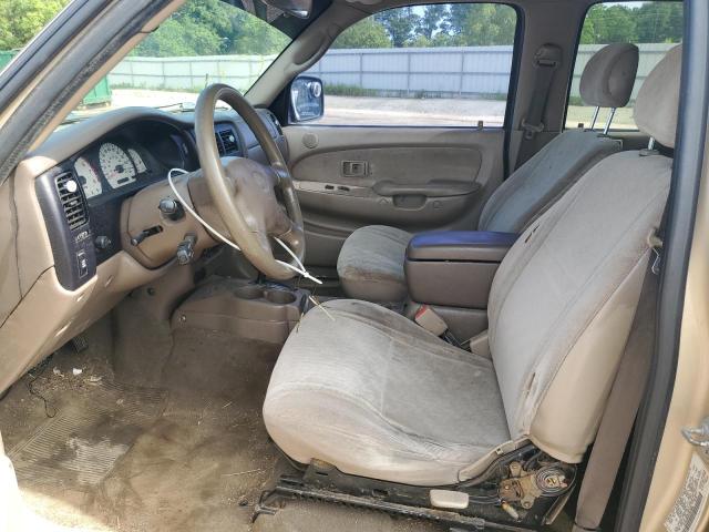5TEGN92N51Z819682 - 2001 TOYOTA TACOMA DOUBLE CAB PRERUNNER BEIGE photo 7