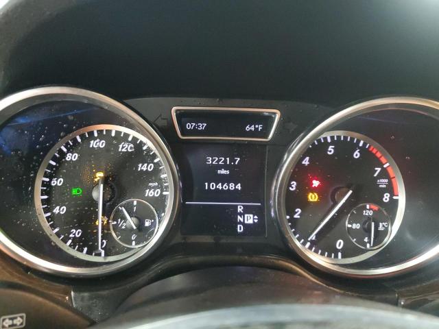 4JGDA5HB0CA044401 - 2012 MERCEDES-BENZ ML 350 4MATIC SILVER photo 9