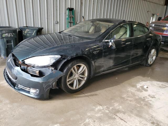 5YJSA1DN1DFP12218 - 2013 TESLA MODEL S GREEN photo 1