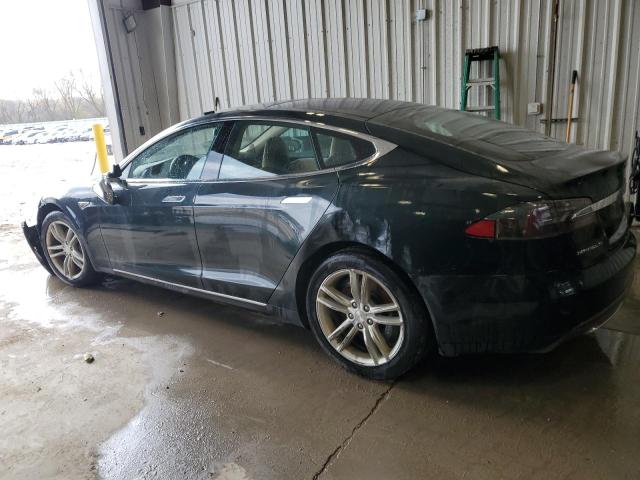5YJSA1DN1DFP12218 - 2013 TESLA MODEL S GREEN photo 2
