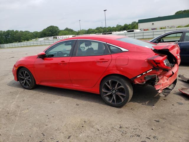 2HGFC2F89KH593125 - 2019 HONDA CIVIC SPORT 红色 照片 2