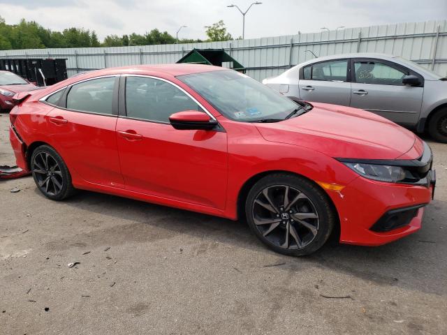 2HGFC2F89KH593125 - 2019 HONDA CIVIC SPORT 红色 照片 4