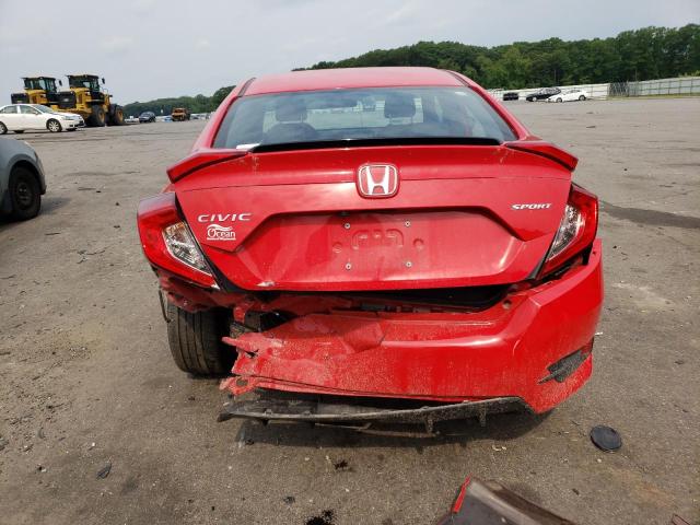 2HGFC2F89KH593125 - 2019 HONDA CIVIC SPORT 红色 照片 6