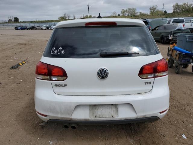 WVWDM7AJ6CW283317 - 2012 VOLKSWAGEN GOLF 白色 照片 6
