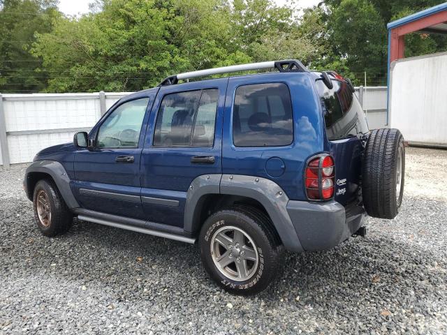 1J4GK38K85W560122 - 2005 JEEP LIBERTY RENEGADE BLUE photo 2