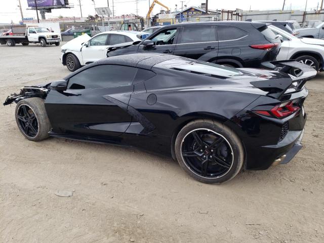 1G1YA2D46N5122325 - 2022 CHEVROLET CORVETTE STINGRAY 1LT BLACK photo 2