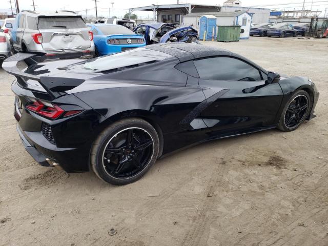 1G1YA2D46N5122325 - 2022 CHEVROLET CORVETTE STINGRAY 1LT BLACK photo 3