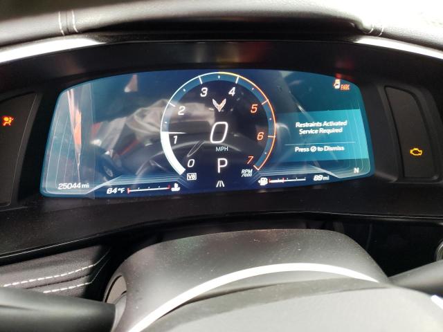 1G1YA2D46N5122325 - 2022 CHEVROLET CORVETTE STINGRAY 1LT BLACK photo 9