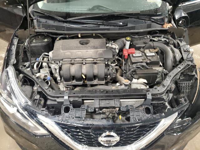 3N1AB7AP5KY253605 - 2019 NISSAN SENTRA S BLACK photo 11