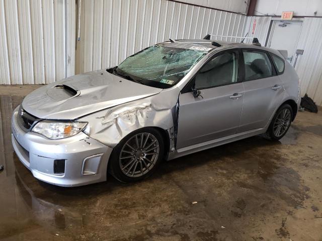 JF1GR7E69EG220073 - 2014 SUBARU IMPREZA WRX SILVER photo 1