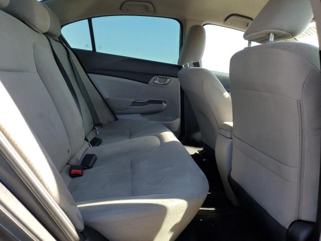 19XFB2F52DE253532 - 2013 HONDA CIVIC LX ნაცრისფერი ფოტო 10