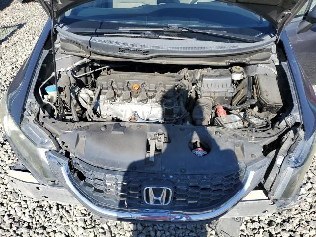 19XFB2F52DE253532 - 2013 HONDA CIVIC LX ნაცრისფერი ფოტო 11