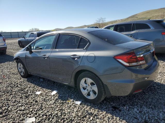 19XFB2F52DE253532 - 2013 HONDA CIVIC LX ნაცრისფერი ფოტო 2