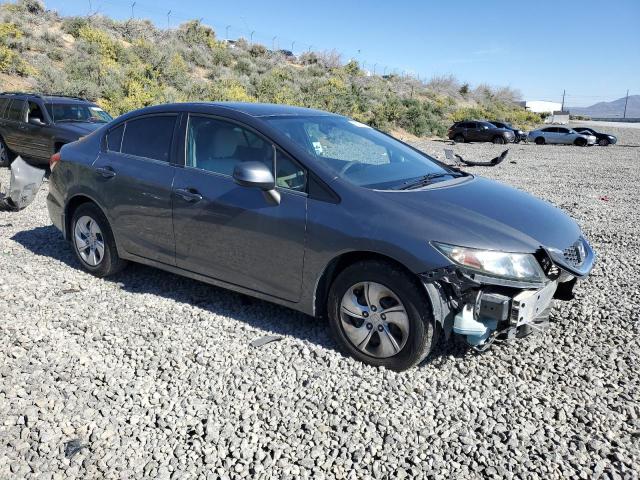 19XFB2F52DE253532 - 2013 HONDA CIVIC LX ნაცრისფერი ფოტო 4