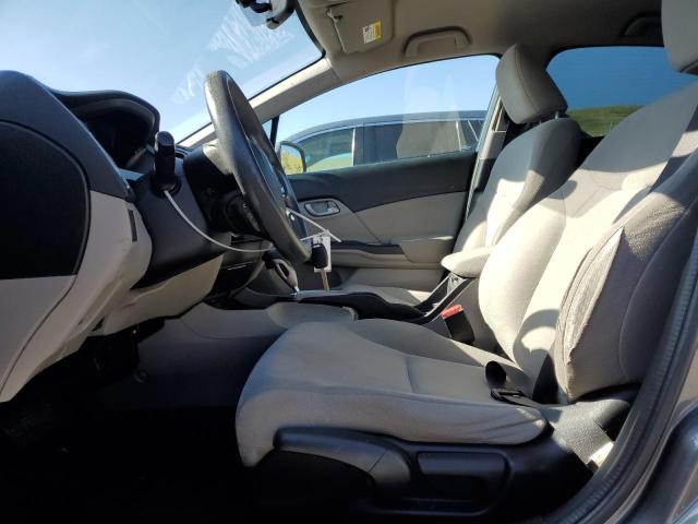 19XFB2F52DE253532 - 2013 HONDA CIVIC LX ნაცრისფერი ფოტო 7