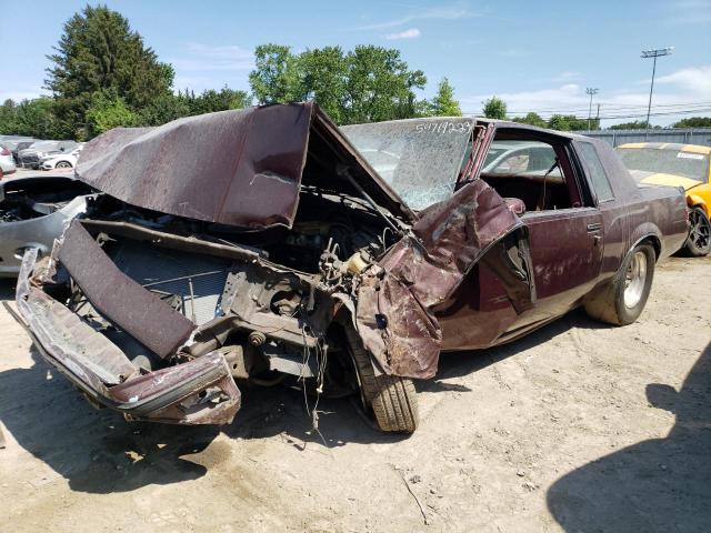 1G4AJ47A1CH127235 - 1982 BUICK REGAL 栗色 照片 1