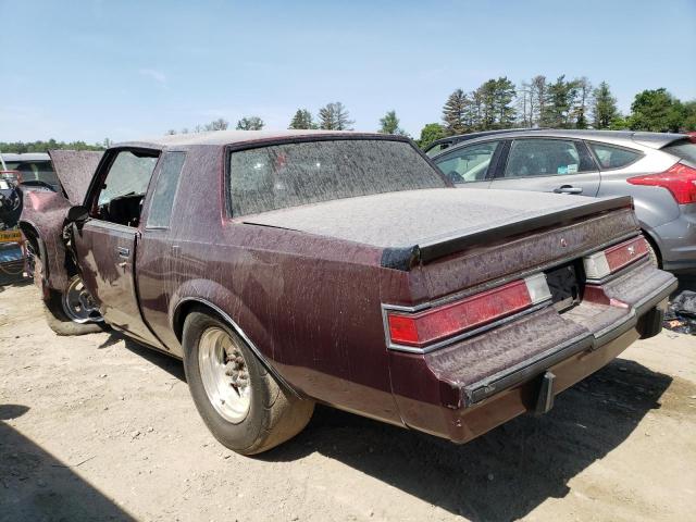 1G4AJ47A1CH127235 - 1982 BUICK REGAL 栗色 照片 2