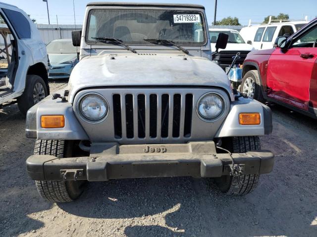 1J4FA49S4YP720899 - 2000 JEEP WRANGLER / SPORT GRAY photo 5