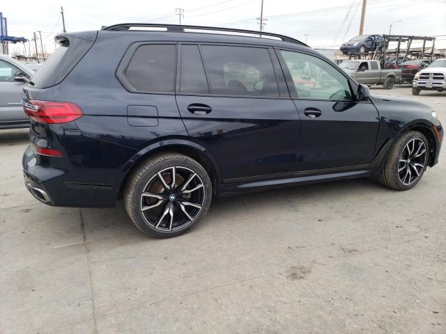 5UXCX4C57KLB39665 - 2019 BMW X7 XDRIVE50I BLUE photo 3