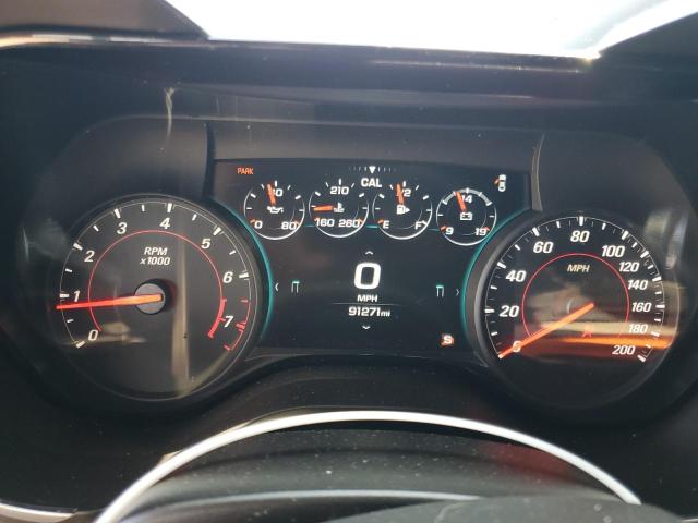 1G1FG1R79H0212394 - 2017 CHEVROLET CAMARO SS BLACK photo 9