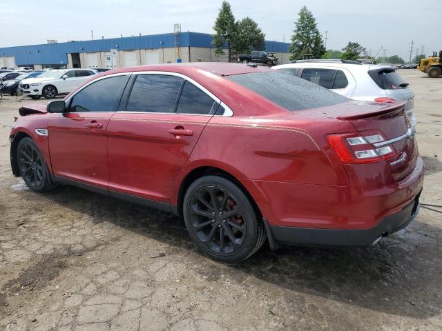 1FAHP2J82JG120945 - 2018 FORD TAURUS LIMITED RED photo 2