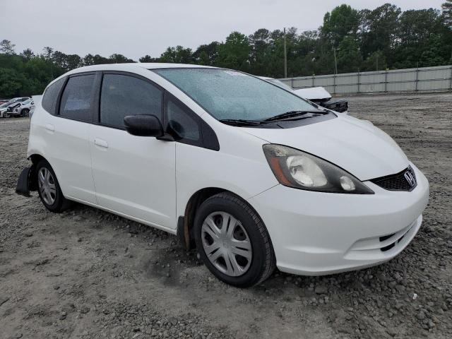 JHMGE88209C002118 - 2009 HONDA FIT WHITE photo 4