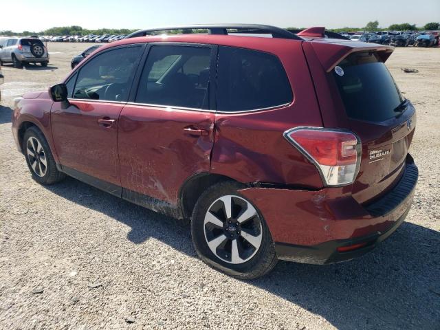 JF2SJAGC0JH472568 - 2018 SUBARU FORESTER 2.5I PREMIUM MAROON photo 2