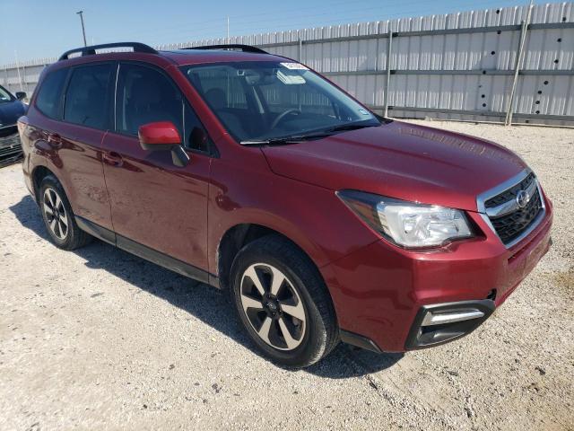 JF2SJAGC0JH472568 - 2018 SUBARU FORESTER 2.5I PREMIUM MAROON photo 4