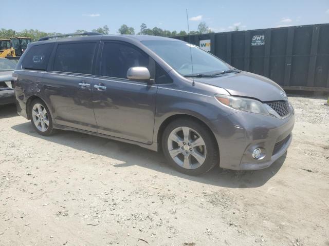 5TDXK3DC7DS333457 - 2013 TOYOTA SIENNA SPORT CHARCOAL photo 4
