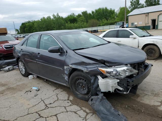 4T4BF1FKXCR245327 - 2012 TOYOTA CAMRY BASE GRAY photo 4