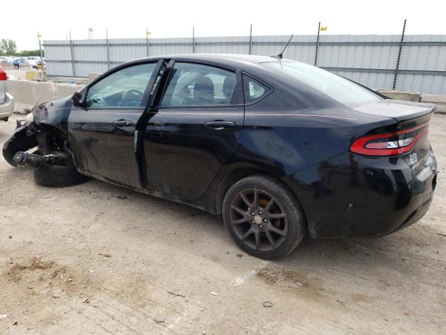 1C3CDFAA8FD391724 - 2015 DODGE DART SE BLACK photo 2