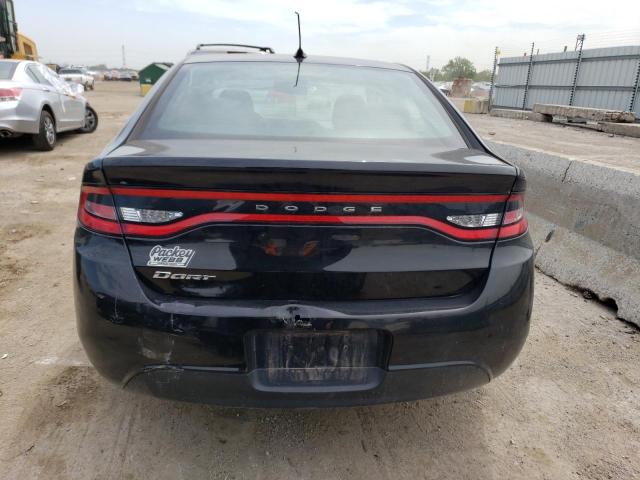 1C3CDFAA8FD391724 - 2015 DODGE DART SE BLACK photo 6