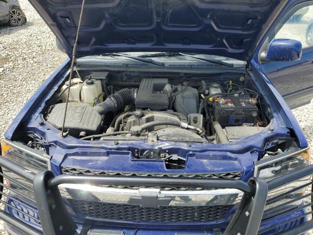 1GCHTCFEXB8140432 - 2011 CHEVROLET COLORADO LT BLUE photo 11