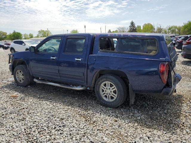 1GCHTCFEXB8140432 - 2011 CHEVROLET COLORADO LT BLUE photo 2