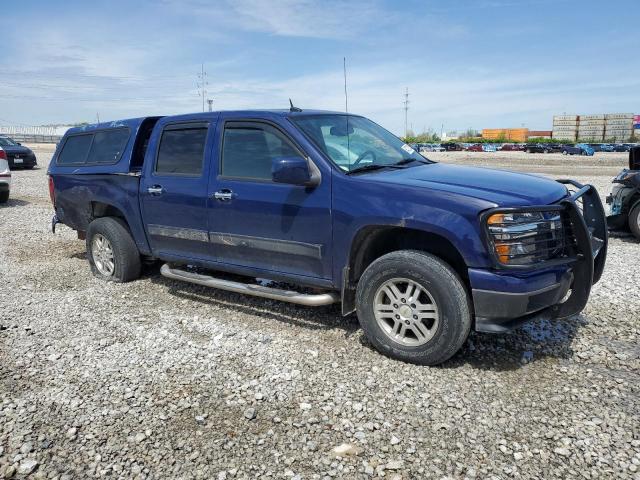 1GCHTCFEXB8140432 - 2011 CHEVROLET COLORADO LT BLUE photo 4