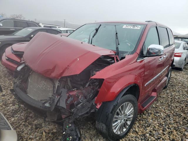 2C4RC1CG8DR589596 - 2013 CHRYSLER TOWN & COU TOURING L RED photo 1