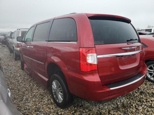 2C4RC1CG8DR589596 - 2013 CHRYSLER TOWN & COU TOURING L RED photo 2